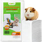 14"" X 18"" Disposable Guinea Pig Cage Liners 50 PCS, Rabbit, Hedgehog, Hamster, Chinchilla, Cat, Reptile and Other Small Animals