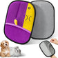 Reusable Pet Hair Remover Gloves – Electrostatic Lint & Fur Removal, Machine Washable Cleaning Gloves for Furniture, Clothes & Car (Purple)