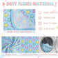 6 Pack Guinea Pig Cage Liner, Washable Guinea Pig Fleece Blankets Beding Accessories, Flannel Throw Warm Sleep Mat, Pet Pee Pads for Small Animal Hamster Rabbit Puppy Cat (Light Color, 30x20 Inch)