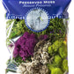 SuperMoss (23311) Elegant Decorative Mixed moss, MultiColor, 120 cu.in., white