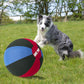 Herding Ball for Dogs Horse Ball& Cover 25" for Horses Large with Hand Pump for Play, Red and Blue and Black