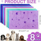 Chumia 8 Pcs Dog Towels for Drying Dogs Cats Pet Towels Bulk Puppy Microfiber Quick Drying Paw Bath Bathing Supplies Absorbent for Medium Pets(Classic Color,18 x 28 Inch)