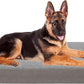 Orthopedic Memory Foam Dog Bed for Large Dogs, Cooling Dog Beds -Waterproof Pet Bed Mats for Crate with Removable Washable Cover,Ideal for Arthritic Dogs (47inch,110Lbs)