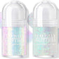 2 Colors Roll-on Body Glitter Gel, Holographic Glitter Gel Under Light for Face Hair, Body Shimmer for Rave Accessories Christmas New Year Halloween Makeup (8+11)