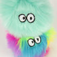 SmartyKat (2 Count Fuzzy Friends Plush Catnip Ball Cat Toys - Rainbow/Turquoise, 2 Count