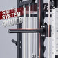 Major Fitness Drone2 Advanced Training Smith Machines– All-in-One Home Gym Squat Rack with Aluminum Pulley Set , Weight Bar, Dual LAT Pull-Down Systems & Cable Crossover Machine for Full-Body Workouts