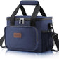 Lifewit Large Lunch Bag Insulated Lunch Box Soft Cooler Cooling Tote for Adult Men Women, Dark Blue 12-Can (9L)