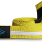 Brazilian Jiu Jitsu Belts Preshurunk Martial Arts Youth BJJ Belts for Girls & Boys with BJJ Ranking Stripes