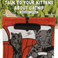 Blue Q Talk to Your Kittens About Catnip - Cat Toy. Premium Organic Catnip Grown in USA, 100% Cotton Pouches, Kitty Graphics Sure to Delight Every Cat-Keeper.