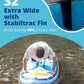 ZLX Inflatable Stand Up Paddle Board, 10'6" SUP Non-Slip Stable Deck Pad, Unique Center Fin, Premium Accessories, Portable Paddleboard for Adults, Beginners, All Skill Levels