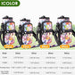 icolor Water Bottle Carrier Bag with Strap 25/32/40 oz Crossbody Bottle Holder with Phone Pocket Sling Sleeve Insulated Neoprene Water Bottle Pouch for Walking Travelling