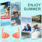 Swimming Ear Plugs for Adults,3 Pairs Waterproof Reusable Silicone Swim Earplugs for Swimming Surfing Snorkeling Showering and Water Pool,Beach,Ocean (Adults & Teens 14+)