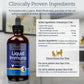 Rx Vitamins Liquid Immuno - with L-Lysine for Cats and Dog Health - Reishi Mushroom Supplement for Dogs & Cat Immune Support - Vitamins for Dogs and Dog Eye Supplements with Lutein - Chicken (2oz)
