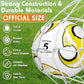 12 Pcs Soccer Balls Bulk Size 4 Soccer Balls with Pump Soft Football Outdoor Indoor for Sport Training Practice Game Gift for Youth Teen Adult