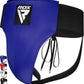 RDX Groin Protector for Boxing, Muay Thai, Kickboxing and MMA Training, Maya Hide Leather Abdo Gear for Martial Arts , SATRA Approved Abdominal Guard for Karate and Taekwondo