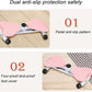Waist Twist Workout Machine, Ab Machine Weight for Slim Waist and Core Ab Exercise Foot Massage and Weight Loss, Noiseless Home Gym Exercise Equipment for Women Men