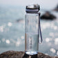 OLDLEY 32 oz Water Bottle, Motivational Water Bottle with Time Marker, Sports Water Bottle With Strap, Leakproof & BPA Free Large Water Bottles for School, Gym, Travel, Outdoor, Tritan, Transparent