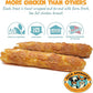 Chicken Wrapped Rawhide Beef Sticks - Long Lasting Chews for Aggressive Chewers - Treats for Large Dogs - XL (Pack of 2)