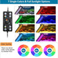 hygger Aquarium LED Light Fish Tank Full Spectrum Lighting with 24/7 Day-Night Cycle Mode & Auto On/Off Timer, 7 Color Options, Dimmable, Extendable Bracket for 48~54in Tank Plant Lights