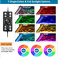 hygger Aquarium LED Light Fish Tank Full Spectrum Lighting with 24/7 Day-Night Cycle Mode & Auto On/Off Timer, Adjustable Brightness, 7 Colors Options, Extendable Bracket for 18~24inch
