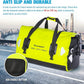 WILD HEART Waterproof Motorcycle Duffel Bag PVC500D Double-bottom With Rope Straps and Inner Pocket 40L 66L 100L for Kayaking, Camping, Boating,Motorcycle
