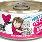Weruva BFF Minced Natural Wet Cat Food, Tuna and Bonito Be Mine in Gelee, 3oz Can, Pack of 24