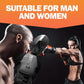 Boxing Pads for Men, Women, & Kids, Leather Focus Mitts for Martial Arts, Boxing Training, Curved Punch Mitts for Karate, Kickboxing,Muay Thai, Taekwondo