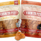 Farm To Pet - Dog Treats Chicken & Turkey Chip Protein Value Pack, 100% All Natural, Single Ingredient Training Treats, Made in USA, for Small, Medium, and Large Dogs