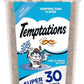 Temptations Classic Crunchy and Soft Cat Treats Tempting Tuna Flavor, 30 oz. Tub