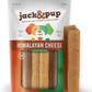 Jack&Pup Yak Cheese Himalayan Dog Chews | Dog Yak Chews for Large Dogs Aggressive Chewers | Hard Yak Cheese Stick (9oz, 3 Pack)