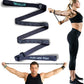 Stretching Strap – Non-Elastic Yoga Strap for Exercise. Stretch Strap for Mobility, Posture Correction & Rehab Stretching Equipment. Yoga Straps for Stretching with Progress Tracker.