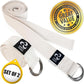 2-PACK or 5-PACK Yoga Exercise Adjustable Straps 8Ft | BONUS eBook | with Durable D-Ring For Pilates & Gym Workouts | Hold Poses, Stretch, Improve Flexibility & Maintain Balance