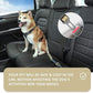 IOKHEIRA Dog Seat Belt 3-in-1 Car Harness for Dogs Adjustable Safety Seatbelt for Car Durable Nylon Reflective Bungee Fabric Tether with Clip Hook Latch & Buckle, Swivel Zinc Alloy Carabiner Green