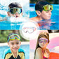 NSSIW Swim Goggles Swimming Kids-Goggles: Anti Fog No Leak with Nose Clip Earplugs for Girls Boys Youth 6-14 3 Pack
