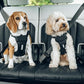 Thule Cappy Dog Harness S - Crash-Tested for Safety - Seatbelt passthrough - Adjustable & Easy to Clean - Padded Breathable mesh Panels - Leash Loop - Step-in Design