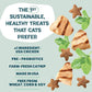 Shameless Pets Crunchy Cat Treats - Catnip Treats for Cats with Digestive Support, Natural Ingredients Kitten Treats with Real Chicken, Healthy Flavored Feline Snacks - Catnip N Chill, 3-Pk