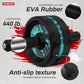 VINSGUIR Ab Roller Wheel, Abs & Core Workout Equipment for Home Gym with Knee Pad Accessories, Abdominal Wheel for Full-body Strength Training