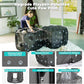 2-in-1 Cat Playpen, Pop Up Dog Pet Playpen for Indoor Outdoor Cats Enclosed, Portable Pet Playpen, Kitten Puppy Foldable Play Pen Cat Dog Tent Crate Cage Kennel(No Divider, Unified Space)