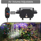 AquaMiracle 6/8/16W Quiet Fish Tank Air Pump 200/317/475GPH High Pressure Aquarium Air Pump Commercial Air Pump Pond Aerator Bubbler Hydroponics Air Pump