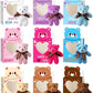 Sofier Valentines Day Gifts for Kids Classroom 27 Pack Valentines Card Boxes with Heart Window Mini Animal Toys Bears Keychains Bulk for Boys Girls Party Favor School Teacher Student