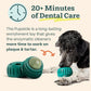 WOOF Dental Kit- Includes Pupsicle Dog Toy, Treat Tray, Shaker Bottle, Chicken Pupsicle Pops, and Dog Teeth Cleaning Powder - Supports Oral Health for Dogs - XL