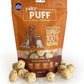 | yakyPUFF Himalayan Cheese Treats | Lactose Free | Gluten Free | Grain Free | USA MADE | For All Breeds | Peanut Butter Flavor Crispy Puffed Treat