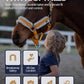 Equinavia Valkyrie Soft Ultra Fleece Padded Adjustable Breakaway Horse Halter - Golden Sunshine/White - Warmblood