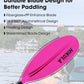Adjustable Kayak Paddle with Carbon Shaft and PP Blade Available in 220-230/220-240/230-250cm Floating Lightweight Kayak Oars with Original Pattern