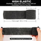 24 Pack Self Adhesive Bandage Wrap, 2” x 5 Yards Elastic Cohesive Bandage Wrap Black Athletic Tape Grip Tape for Ankle, Wrist Sprains, Sports Injuries & Pet First Aid | Medical Sports Tape