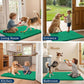 Smiry Dog Door Mat for Muddy Paws 36x24, Absorbs Moisture and Dirt Doormat, Non-Slip Washable Quick Dry Chenille Front Door Mat Indoor Entrance, Entryway Carpet for Inside Floor, Emerald Green