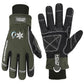 HANDLANDY Winter Insulated Work Gloves, 3M Thinsulate Thermal Water-Resistant Gloves for Men Women Touch Screen, Warm Ski Snowboard Cold Weather Gloves (Army Green, X-Large)