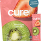 Cure Hydration | Plant-Based Electrolyte Drink Mix | No Added Sugar | FSA-HSA | Dehydration Relief Powder Made with Coconut Water | Non-GMO | Vegan | Pouch of 14 Packets - Strawberry Kiwi