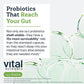 Vital Nutrients Pro Pets Probiotics for Dogs and Cats | Dog Probiotics for Digestive Health, Gut Health, Occasional Diarrhea* | Tasty Meat Flavor | Non-GMO | Hyperbiotics | 60 Micro Tablets