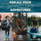 Earth Pak Waterproof Duffel Bag - Heavy Duty Motorcycle Dry Bag with Large Storage Space Perfect for Traveling, Camping, Kayaking, Fishing & Canoeing Bag 50L/70L/90L/120L Sizes